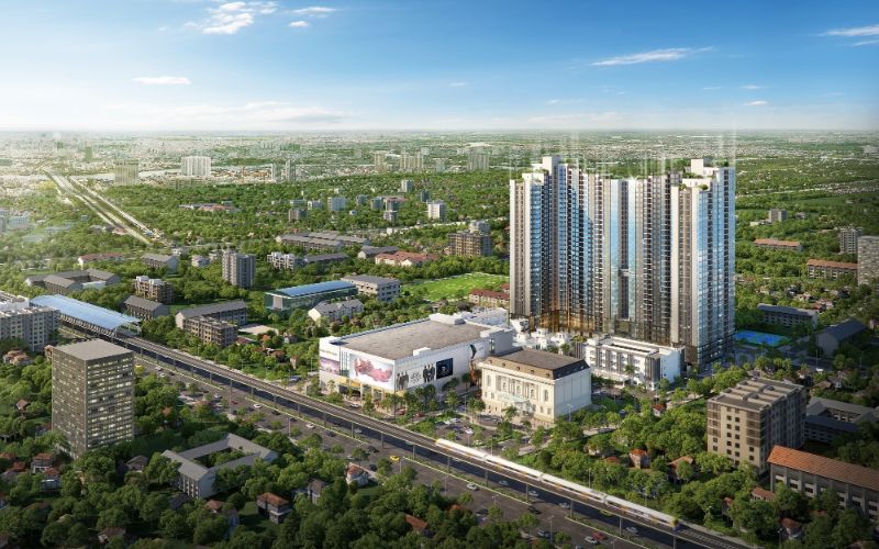 Mặt bằng cho thuê dự án Mipec Xuân Thủy