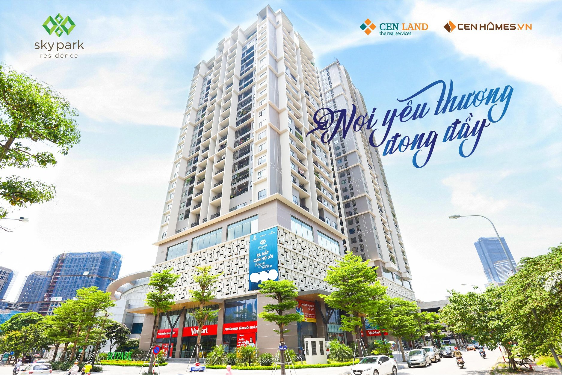 Mặt bằng tổng thể Sky Park Residence