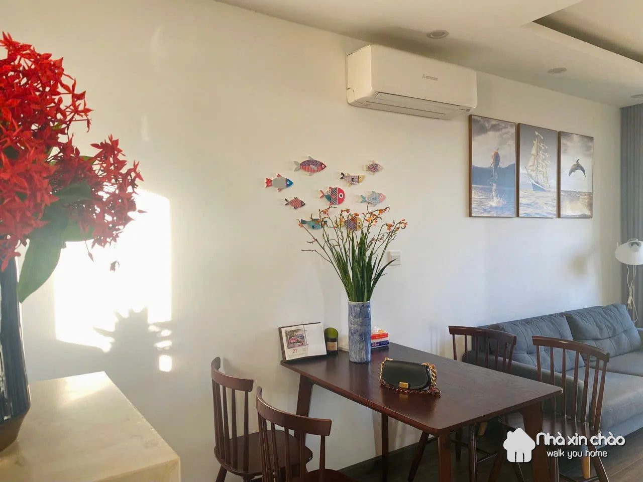 Cho thuê căn hộ 2PN Vinhomes D'Capitale – Giá 18.5 Tr/th – Mã NXC60953