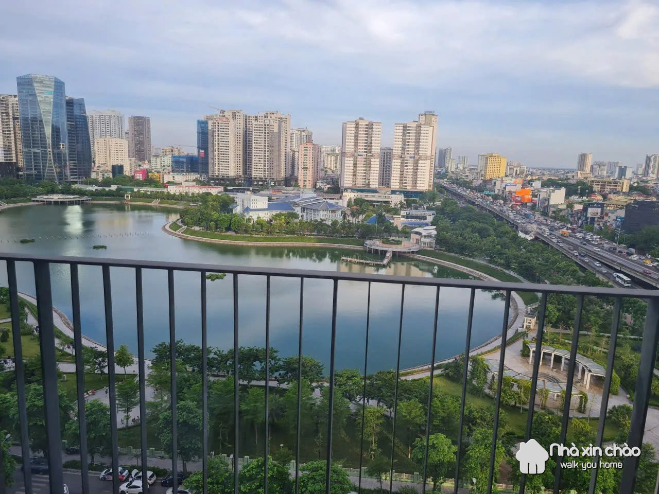 Cho thuê căn hộ 1pn full nội thất – tầng cao view hồ tại dcapitale – mã nxc39190