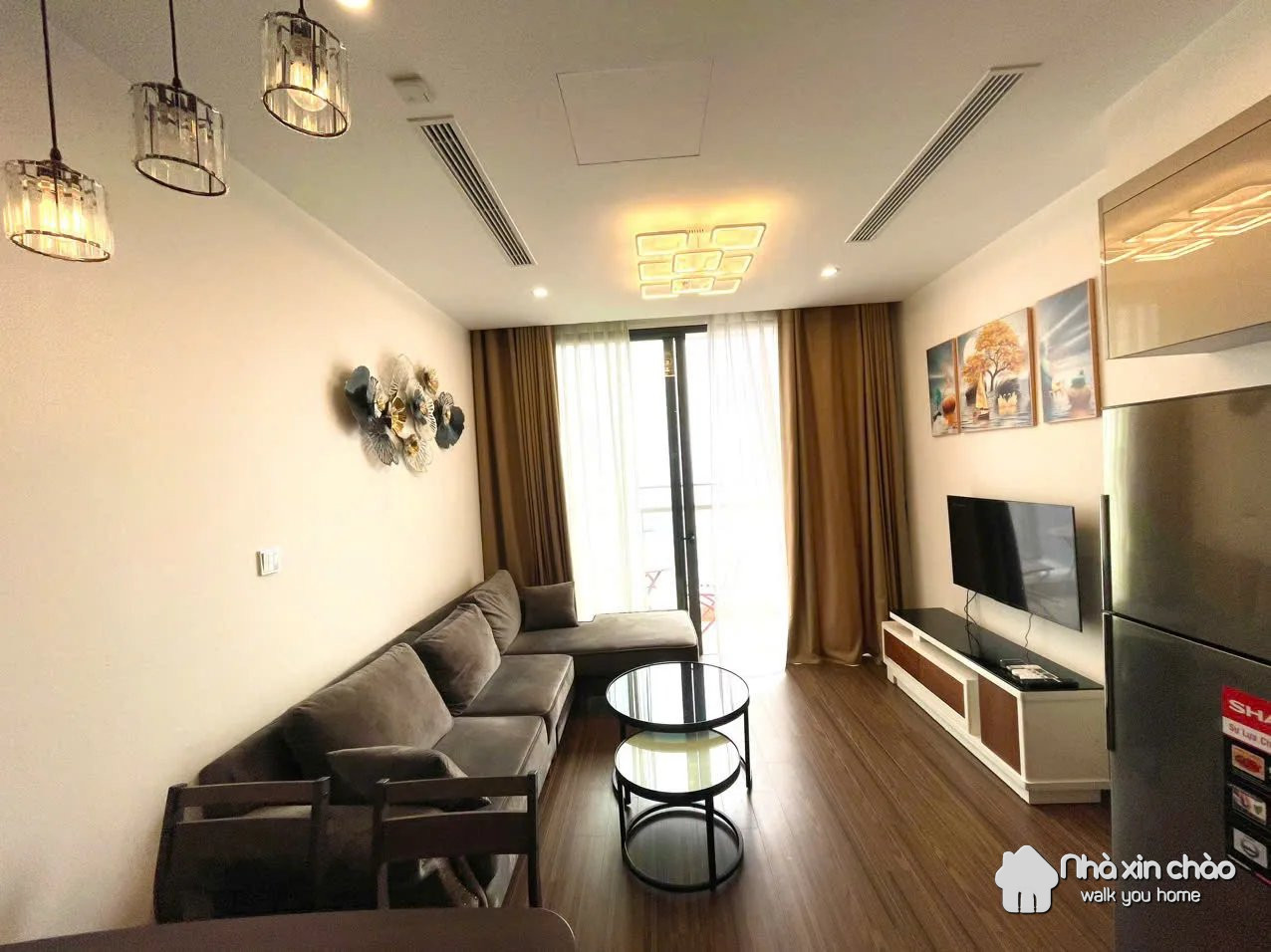 Cho thuê căn hộ 2PN Vinhomes West Point – Giá 18 Tr/th – Mã NXC73260