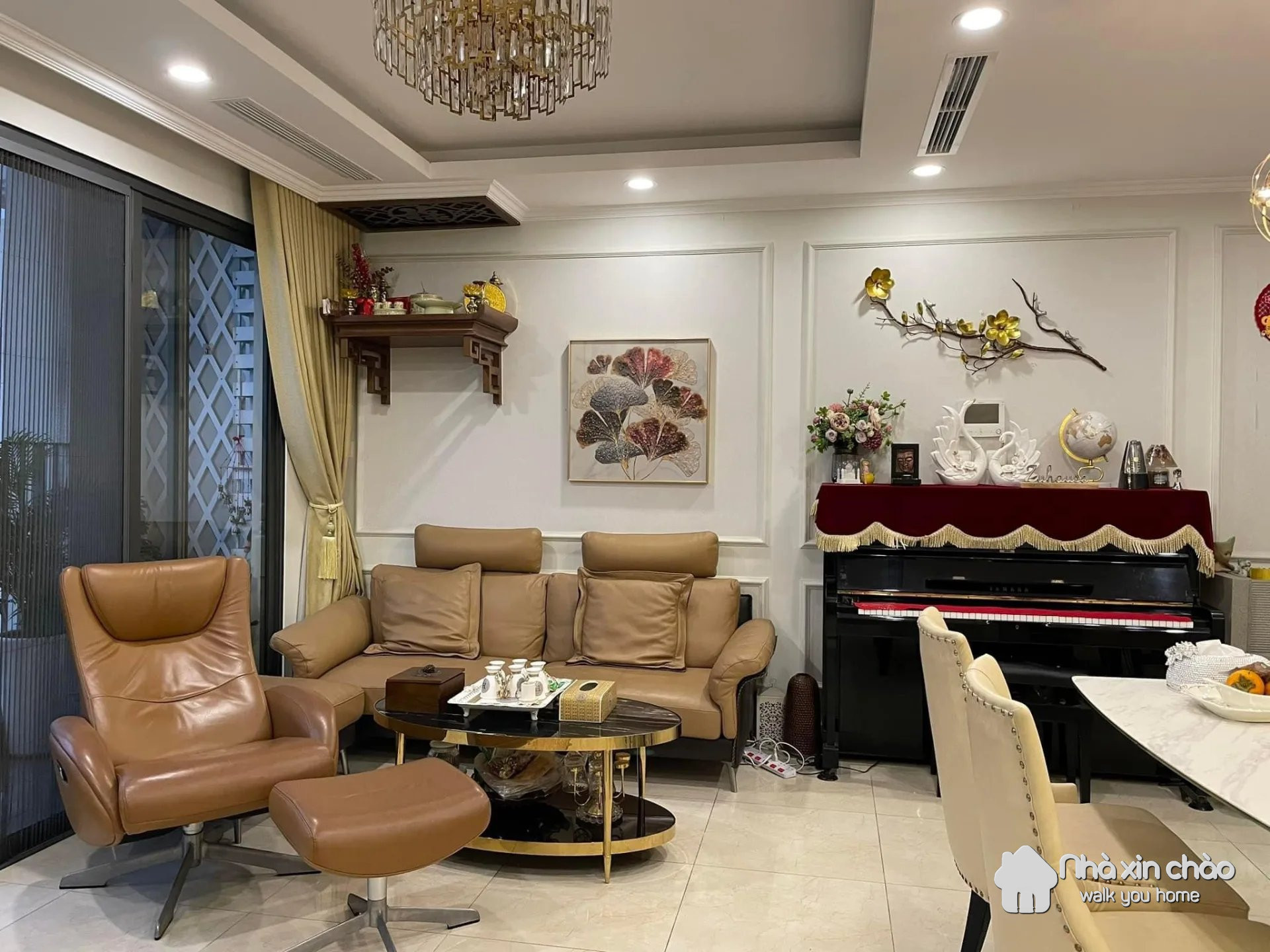 Cho thuê căn hộ 3PN Vinhomes D'Capitale – Giá 30 Tr/th – Mã NXC58527