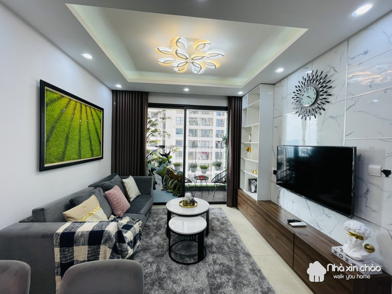 Cho thuê căn hộ 2n2wc full nội thất – vinhomes d’capitale – mã nxc30440
