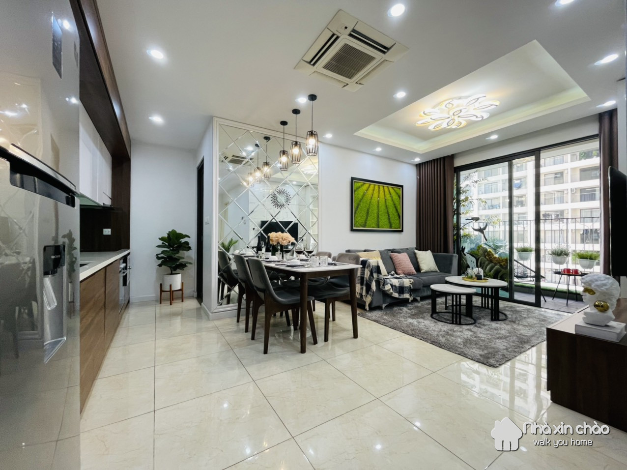 Cho thuê căn hộ 2n2wc full nội thất – vinhomes d’capitale – mã nxc30440 - Hình 4