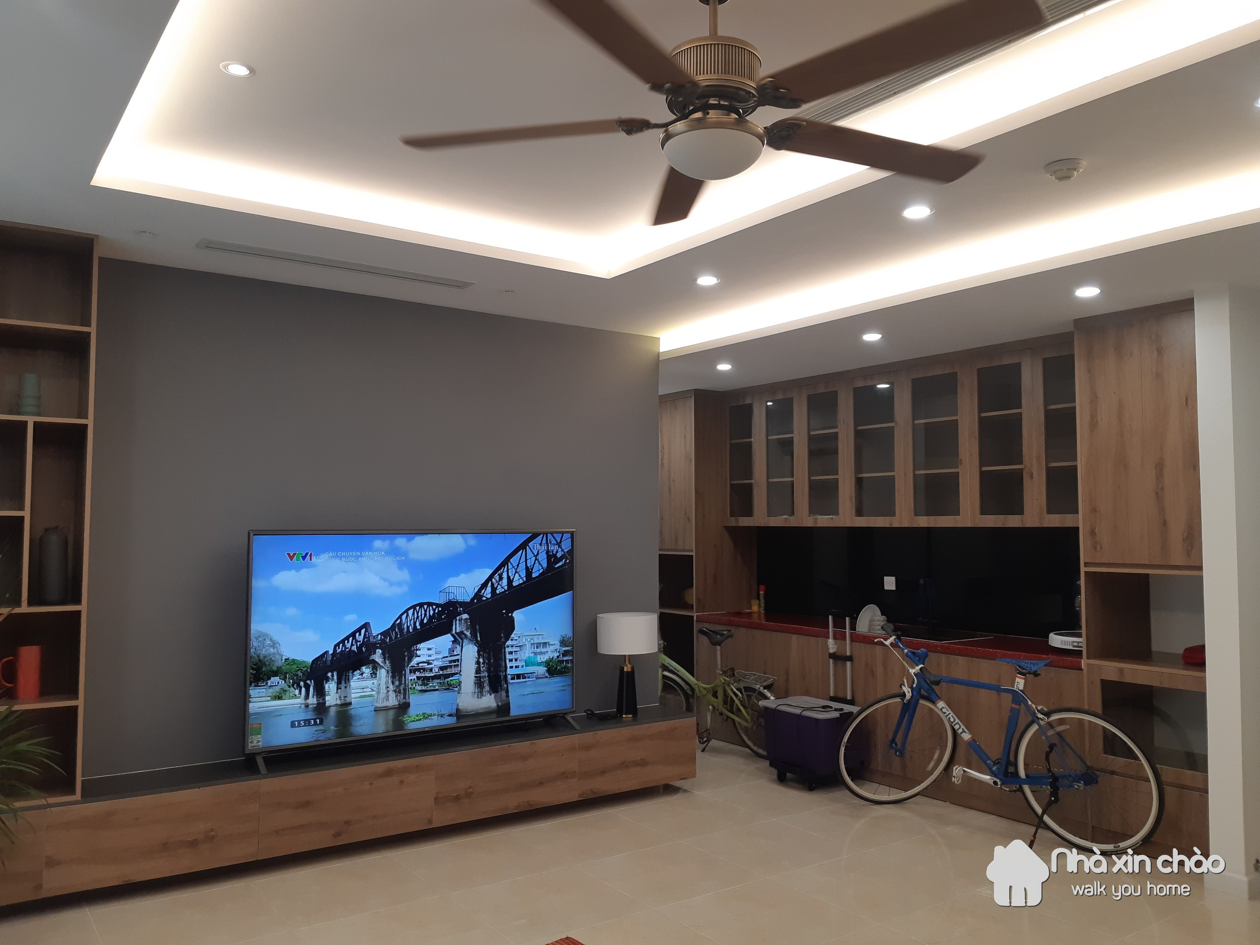 Căn hộ 2n2vs cải tạo thành 1n rộng – giá 20tr/tháng, vào ở ngay tại D'capitale! - Hình 2