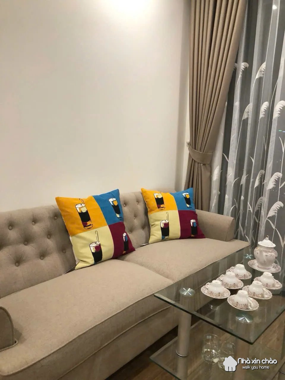 Cho thuê căn hộ 2PN Vinhomes Green Bay – Giá 17 Tr/th – Mã NXC96131