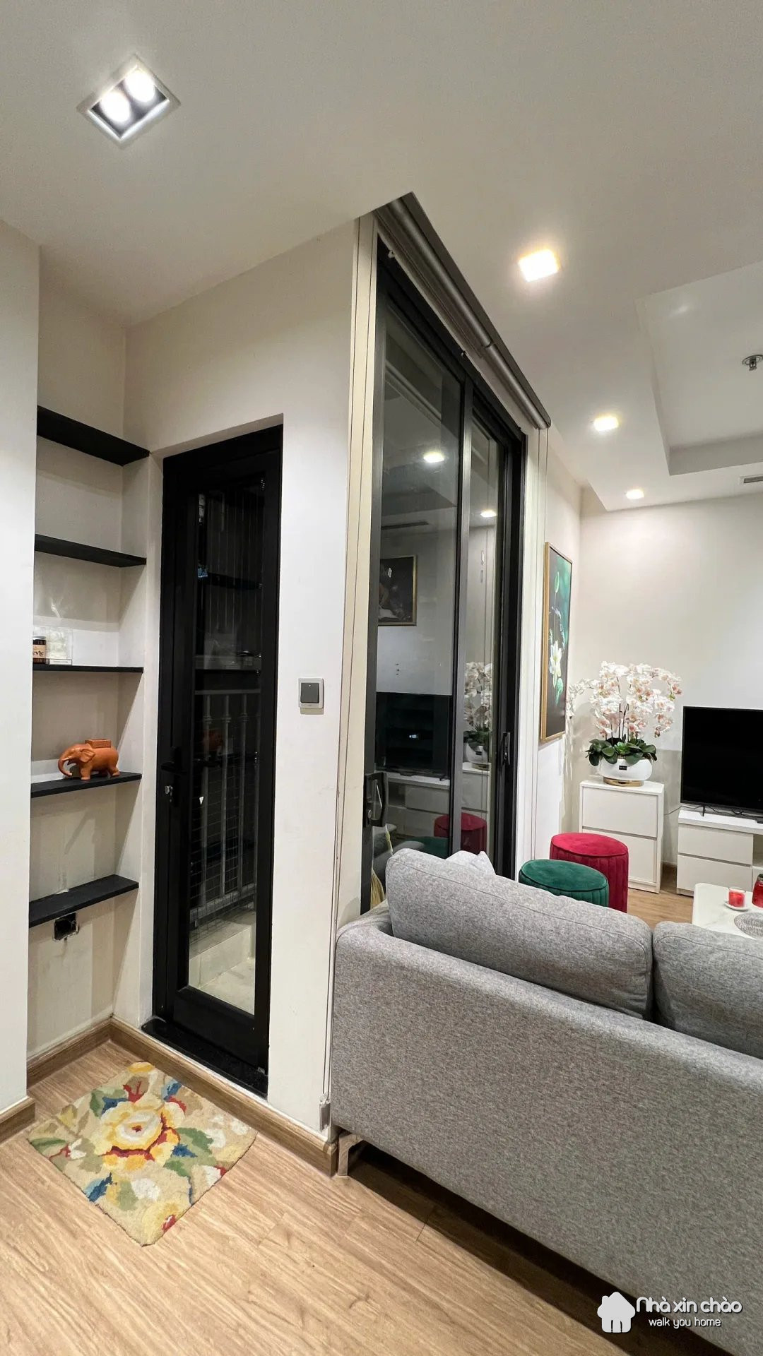 Cho thuê căn hộ 2n1wc- full đồ – tại greenbay -Giá 14,5tr/tháng