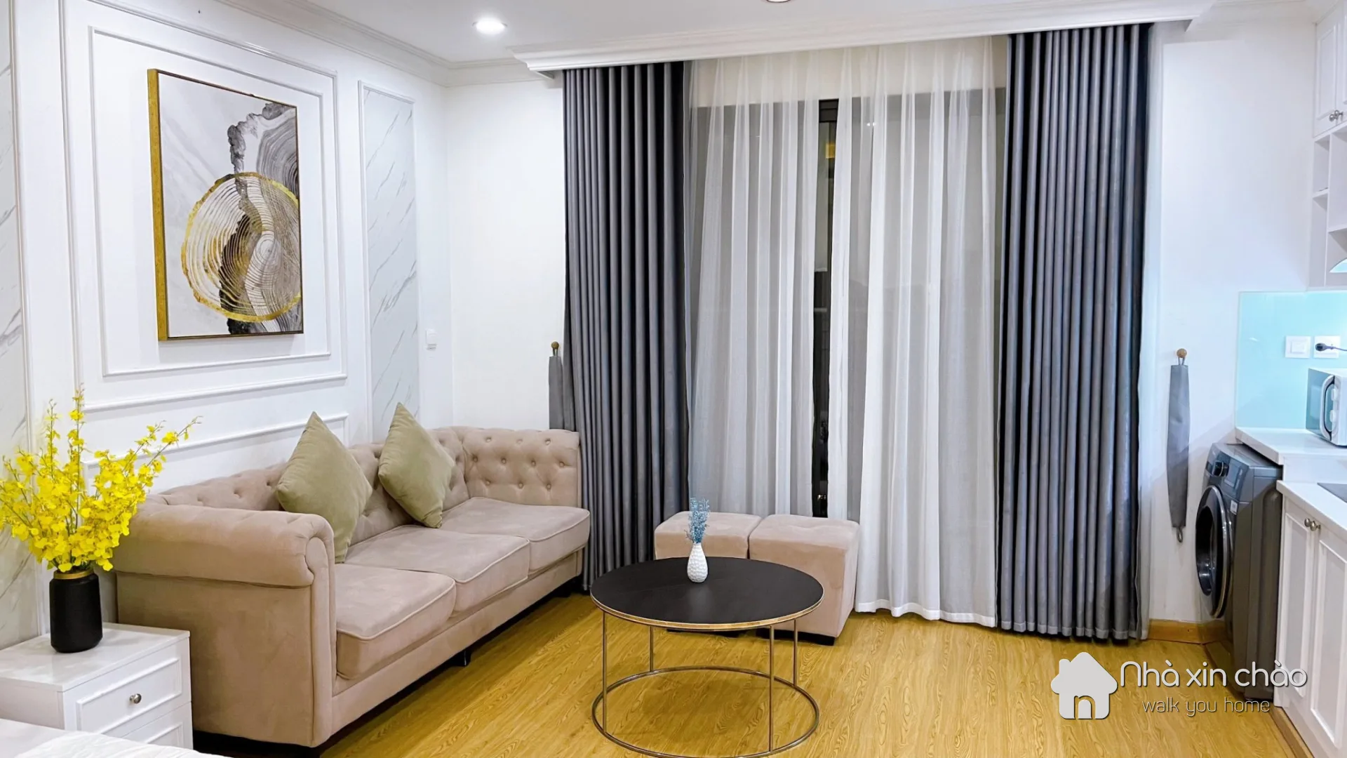 Cho thuê căn hộ full đồ d’capitale – chỉ 14tr/tháng, nhận nhà từ 25/11!