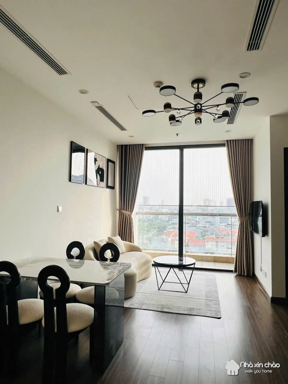 Cho thuê căn hộ 2PN Vinhomes West Point – Giá 20 Tr/th – Mã NXC31825