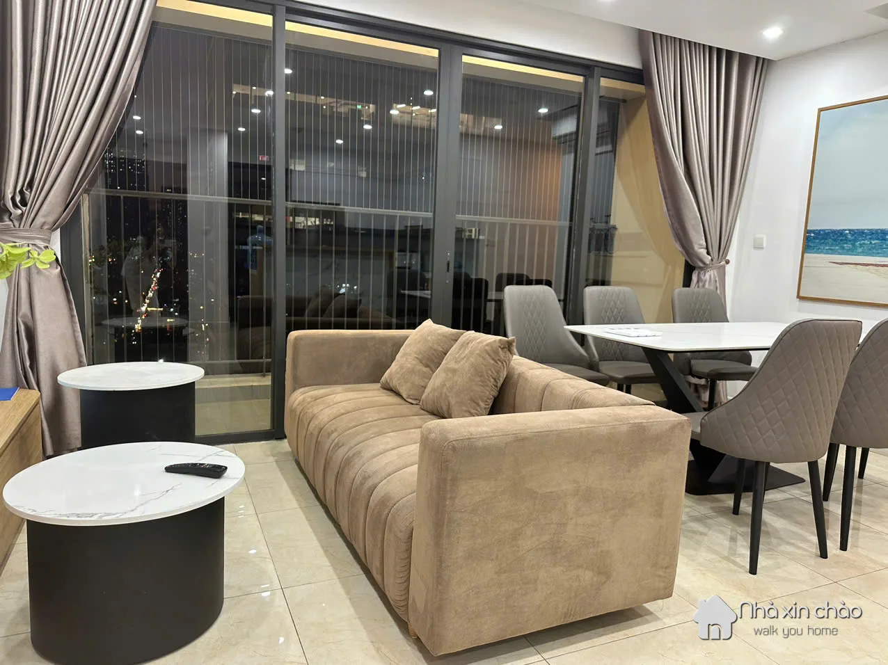 Giá tốt quá, căn 3 ngủ cho thuê tại D'Capitale. Giá thật, nội thất đẹp chỉ 25tr/tháng - Hình 2