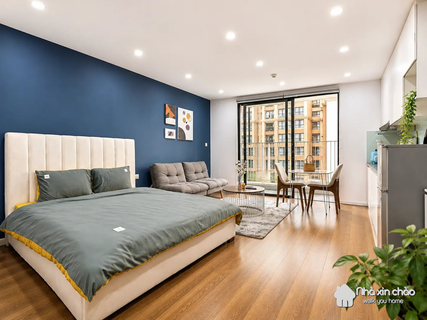 Studio full đồ – 14 triệu/tháng | d’capitale c2