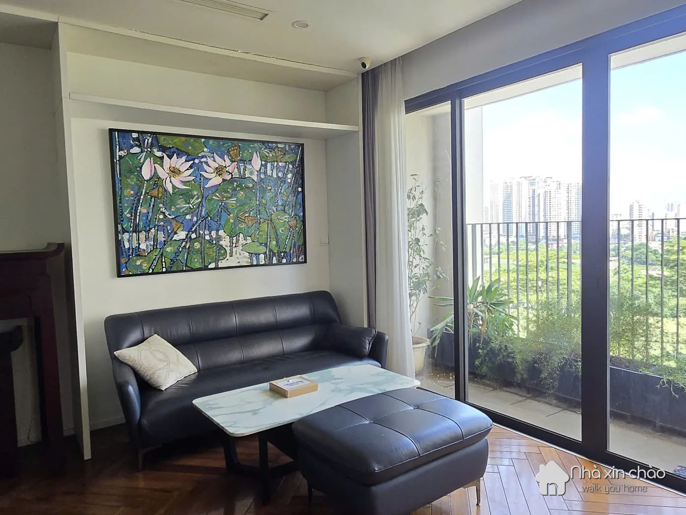 Cho thuê căn hộ 3n2vs full nội thất – 27tr/tháng – tòa c6 d’capitale – ban công đông nam
