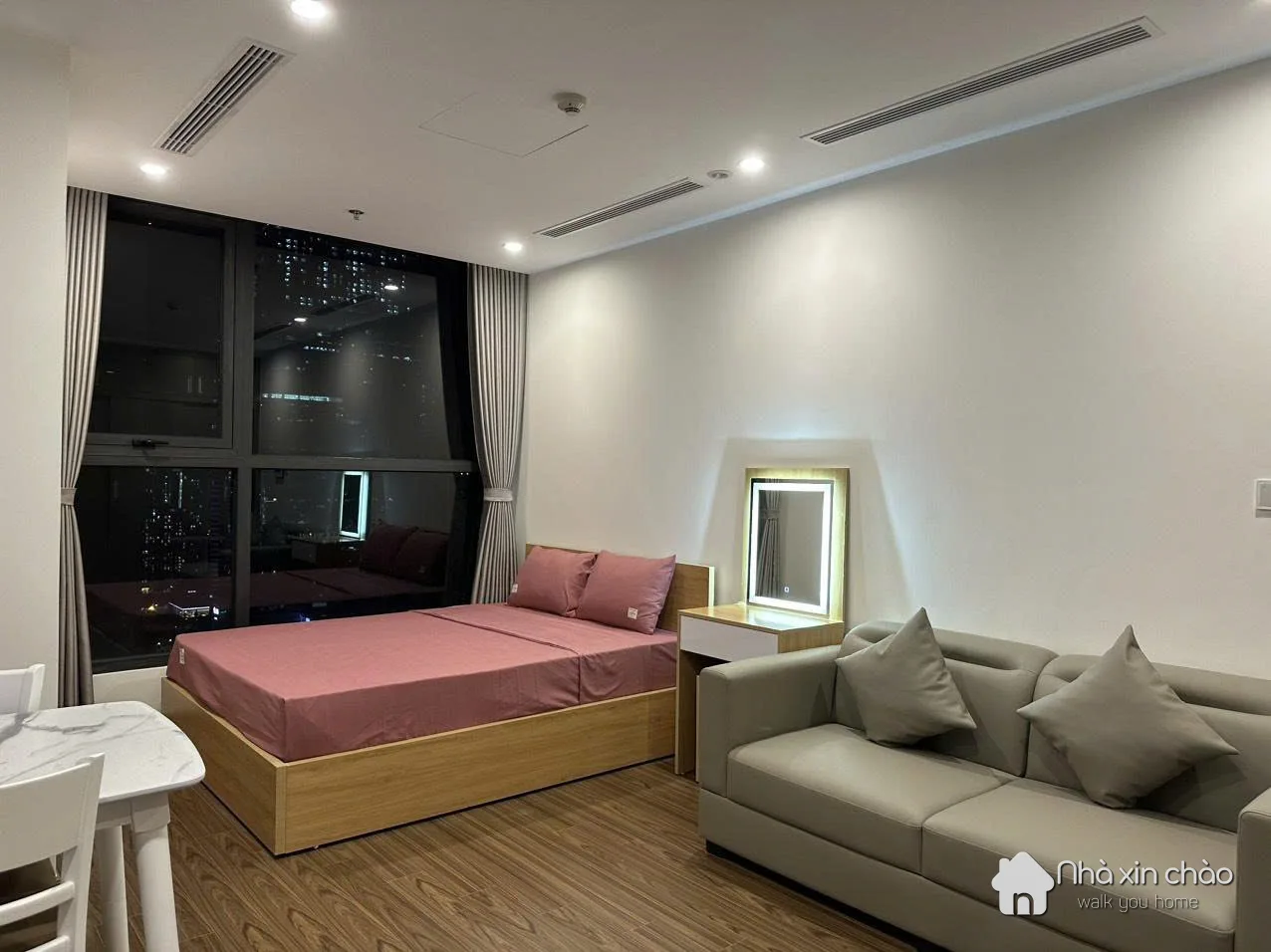 Cho thuê căn hộ full nội thất – 14tr/tháng – tòa w1 west point – tầng cao, vào ở ngay