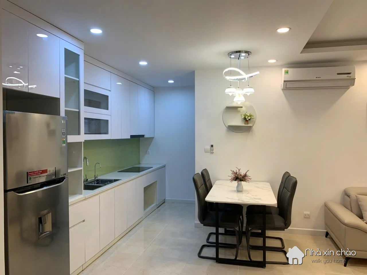 Cho thuê 2n2vs view hồ, tầng cao đẹp – c1 d’capitale, chỉ 22tr/tháng! - Thumbnail 7