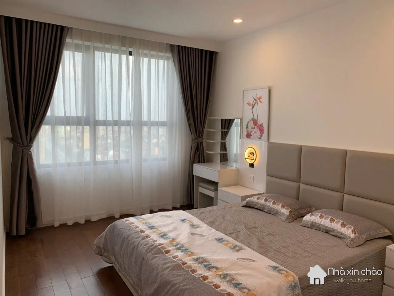 Cho thuê 2n2vs view hồ, tầng cao đẹp – c1 d’capitale, chỉ 22tr/tháng! - Hình 3