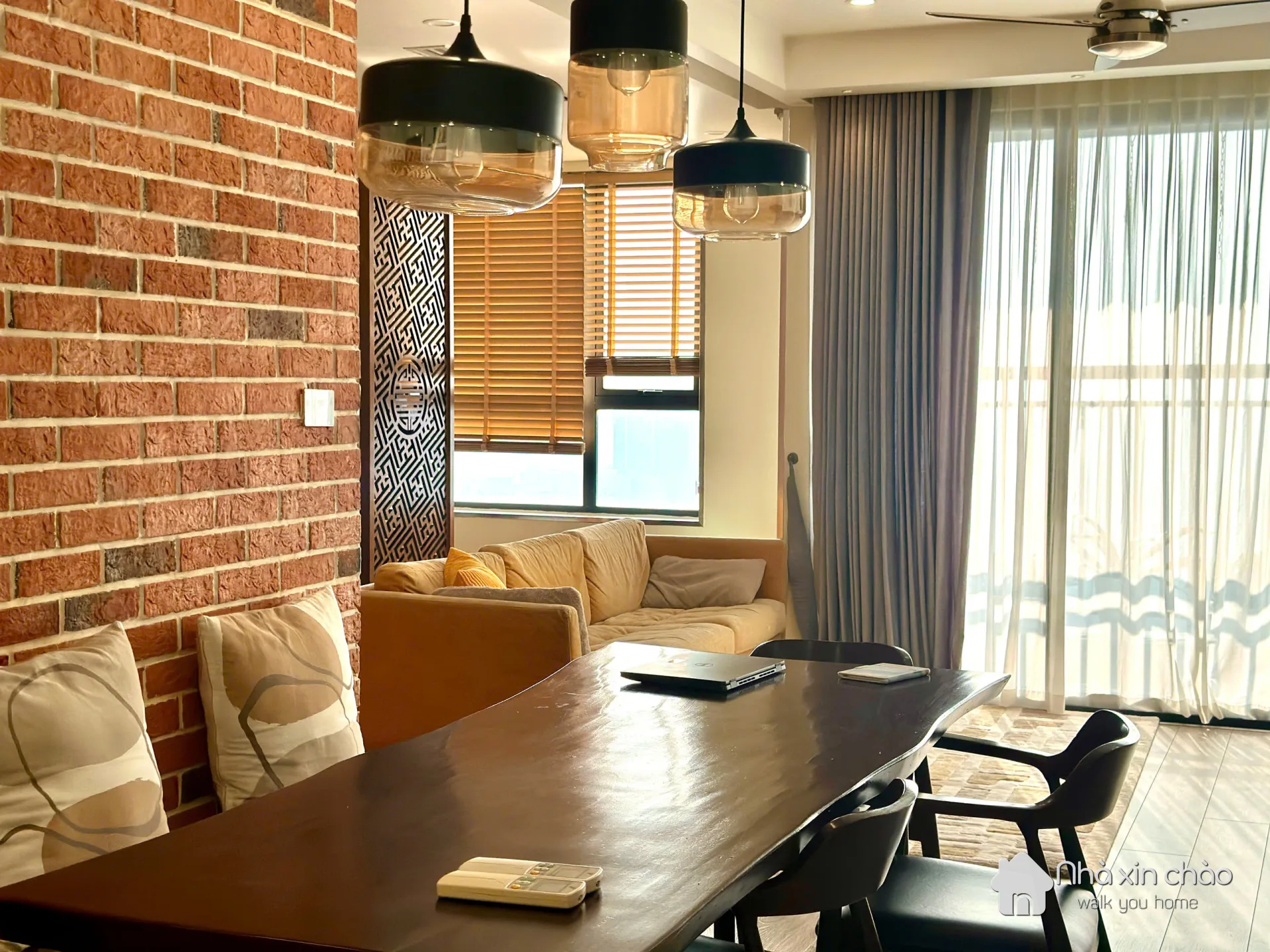 Cho thuê căn hộ 3 ngủ sửa thành 2 full nội thất cao cấp tại HongKong Tower 243A Đê La Thành - Hình 5