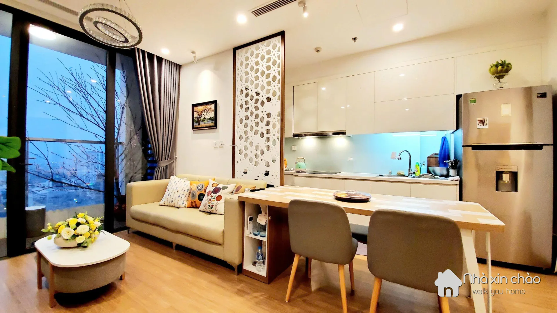 Bán 2 ngủ Vinhomes Skylake Phạm Hùng, nội thất đẹp, giá 7.5 tỷ, tầng trung đẹp không lỗi 70m2 - Hình 2
