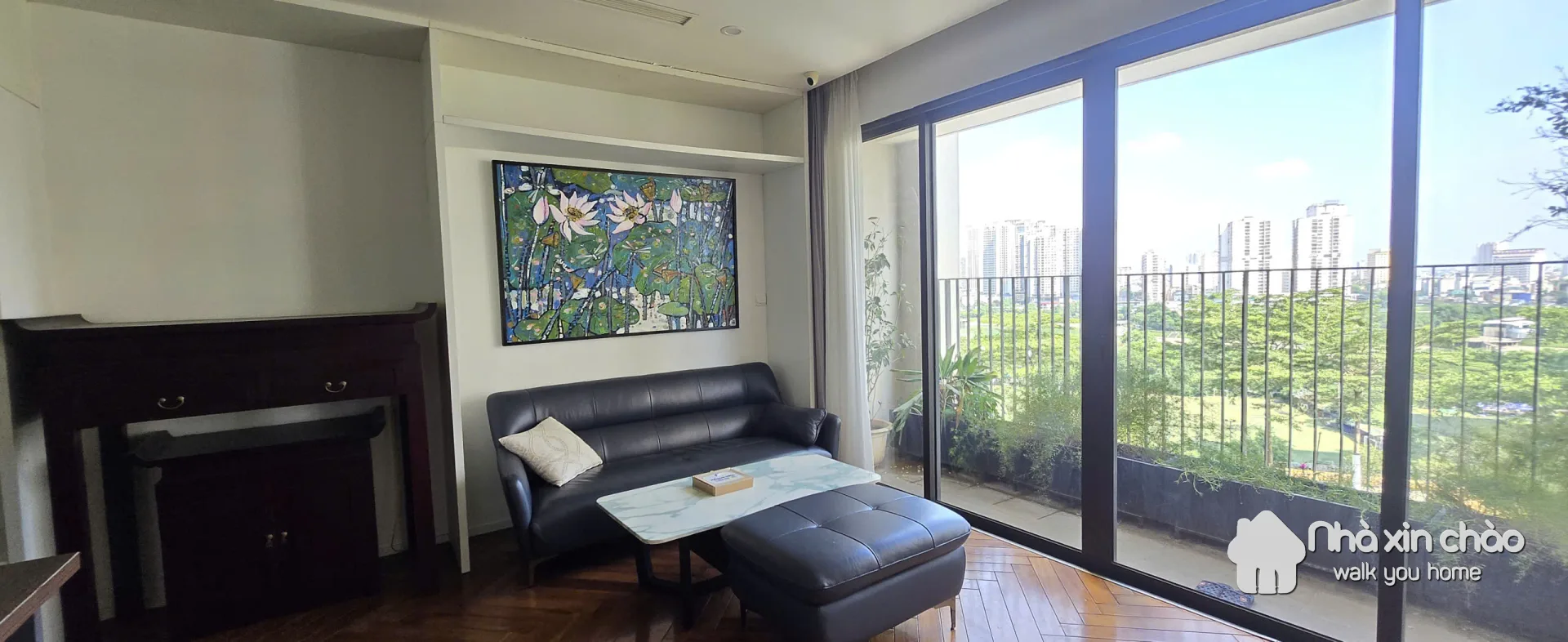 Cho thuê căn hộ 3 phòng ngủ Full nội thất Dcapitale View hồ tòa C6 - Hình 5