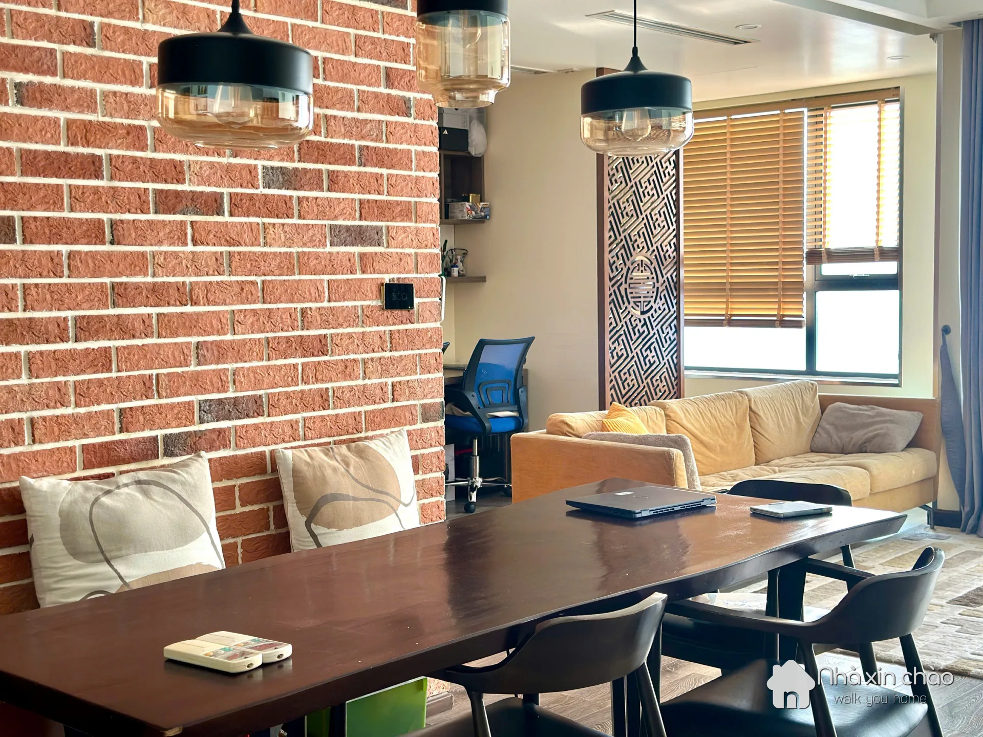 Cho thuê căn hộ 3 ngủ sửa thành 2 full nội thất cao cấp tại HongKong Tower 243A Đê La Thành - Hình 2