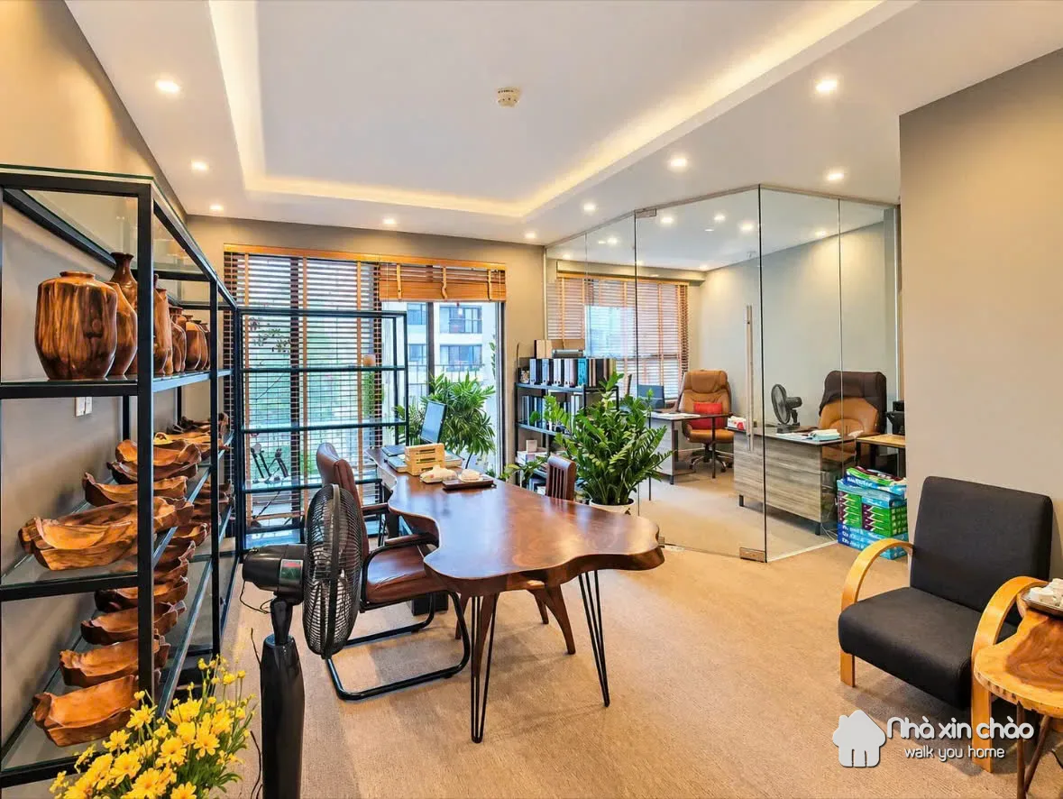 Cho thuê căn 1.5n toà c2 d’capitale – 45m² làm văn phòng, vào ngay