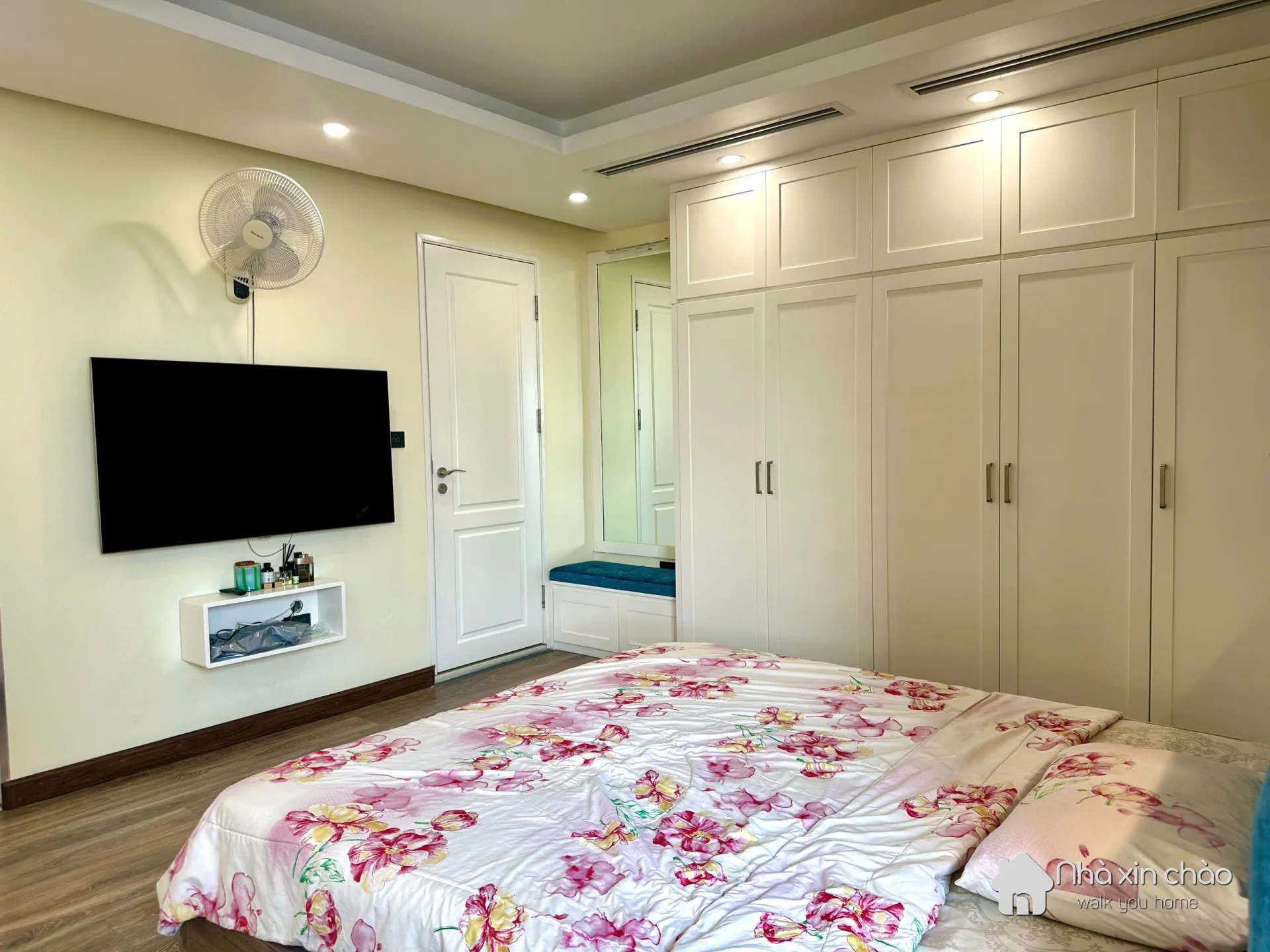 Cho thuê căn hộ 3 ngủ sửa thành 2 full nội thất cao cấp tại HongKong Tower 243A Đê La Thành - Thumbnail 11